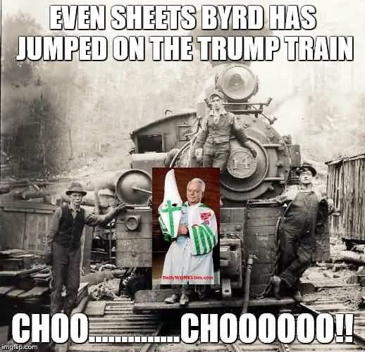 Trump Train Meme Funny Image Photo Joke 04