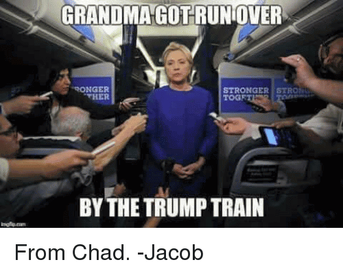 Trump Train Meme Funny Image Photo Joke 06
