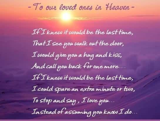 Quotes For Loved Ones In Heaven 16