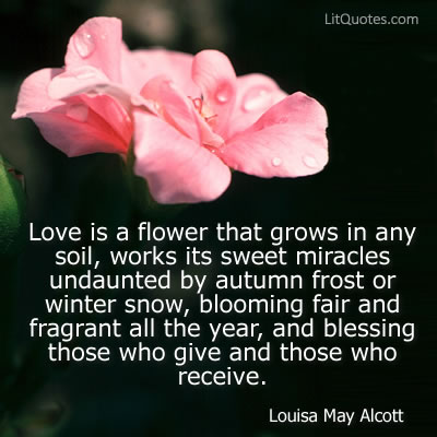 Quotes On Flowers And Love 14