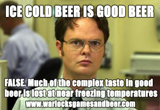 Ice Cold Beer Is Good Beer Craft Beer Meme Photo