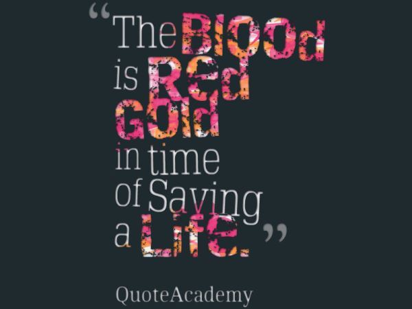 The Blood Is Red Blood Quotes