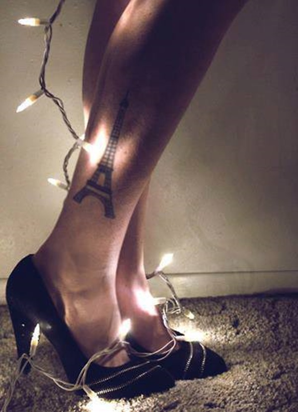 Attractive Ankle Tattoo Photo