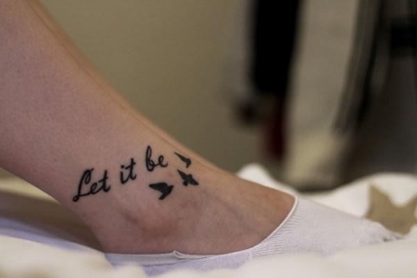 Attractive Ankle Tattoos Ideas Picture