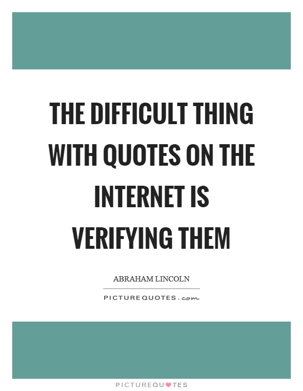 Beautiful Abraham Lincoln Sayings