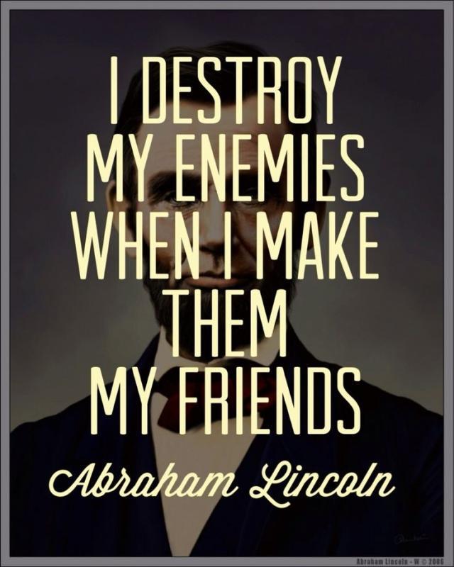 Brilliant Abraham Lincoln Sayings