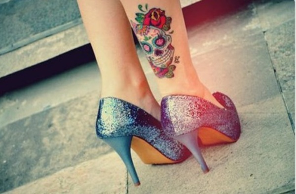 Fantastic Ankle Tattoos Designs Picture
