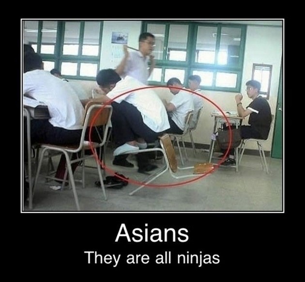 Funny Ninja Memes Asians They Are All Ninjas Image