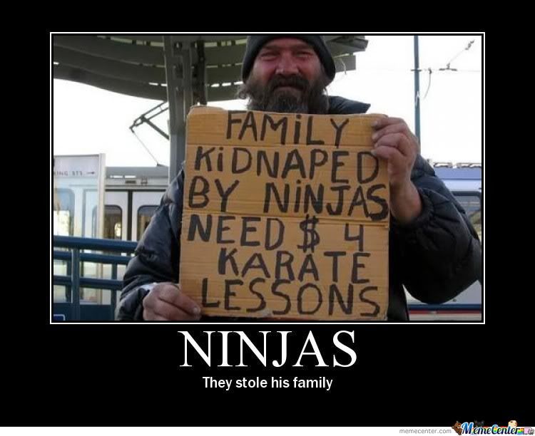 Funny Ninja Memes Ninjas They Stole His Family Picture