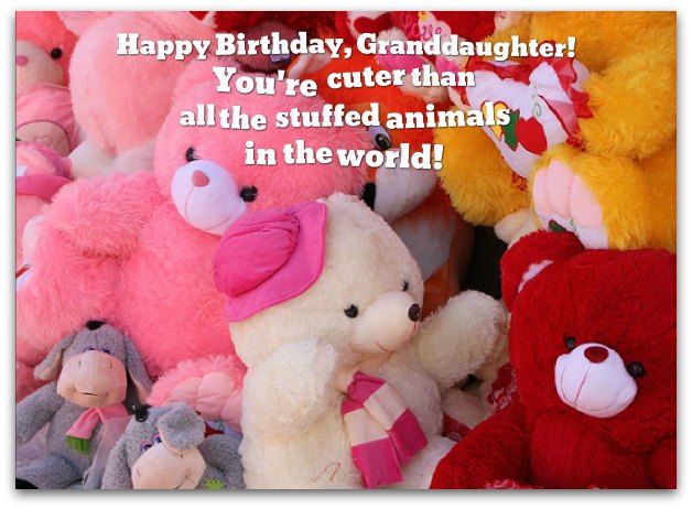 Happy Birthday, Granddaughter! You're Sweet Sayings About Granddaughters