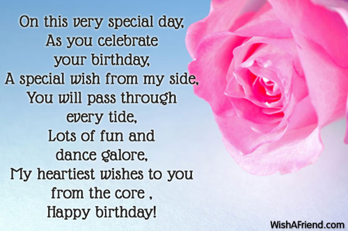 Happy Birthday Principal Poem On This Very Special Day