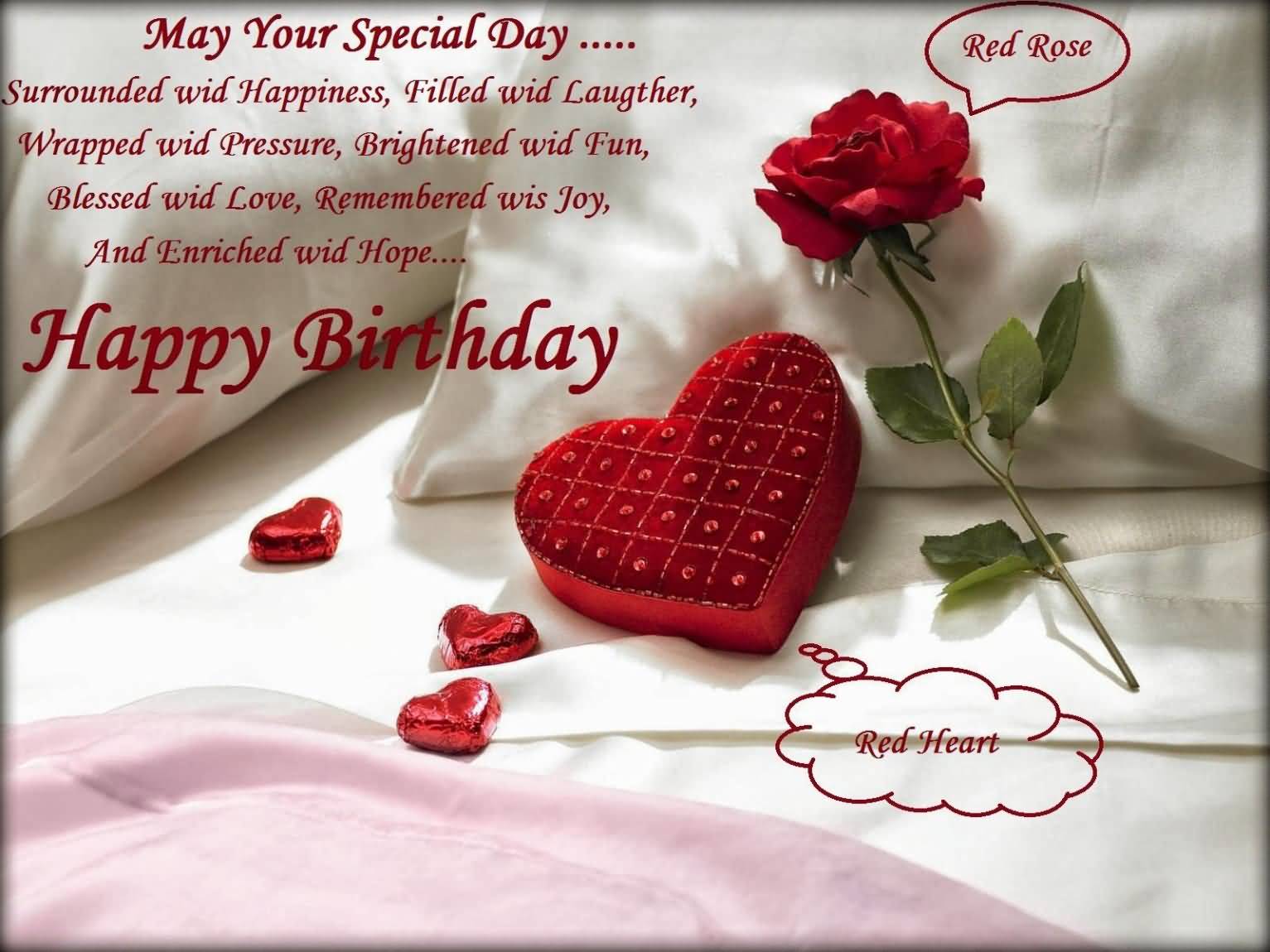Happy Birthday Wishes For Husband Images Free Download May Your Special Day...