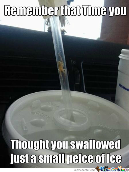 Remember That Time You Thought You Swallowed Just A Small Piece Of Ice Hilarious WTF Meme