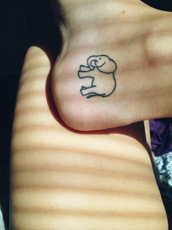 Stunning Ankle Tattoo Graphic