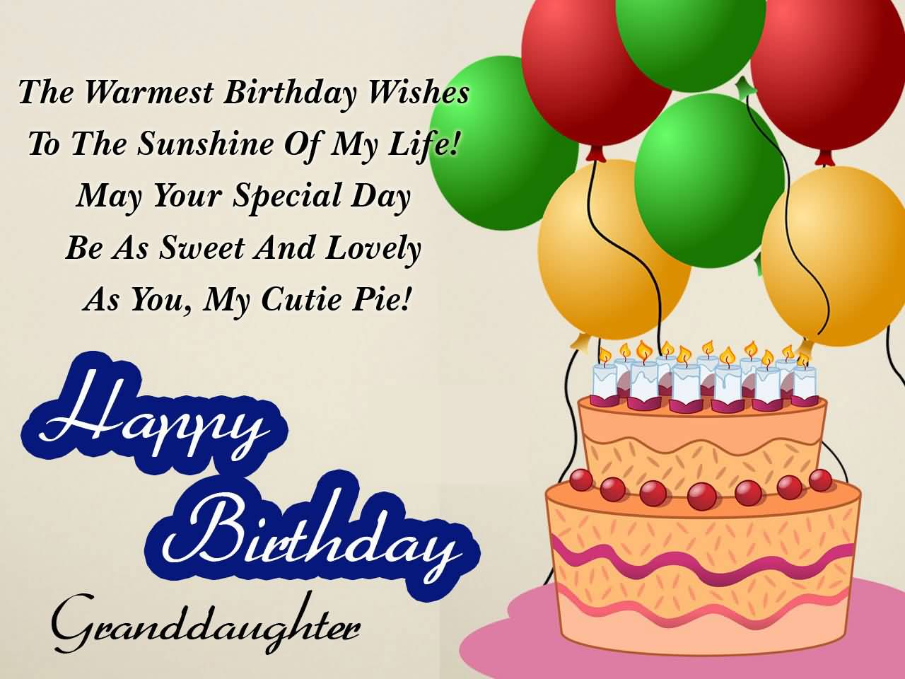 The Warmest Birthday Wishes Sweet Sayings About Granddaughters