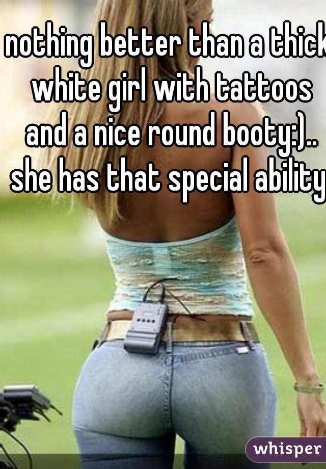 Best white girl booty