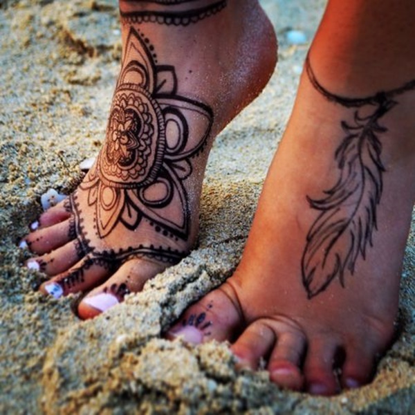 Wonderful Ankle Tattoos Image