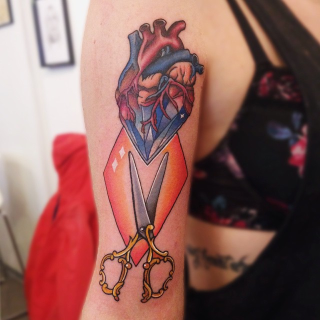 39 Anatomical Heart Tattoos Ideas Collection