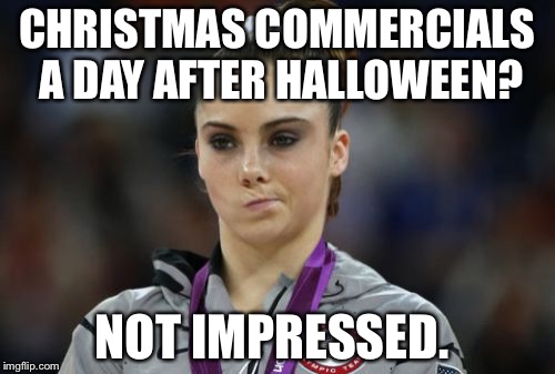 Christmas Commercials A Day Halloween Day Meme
