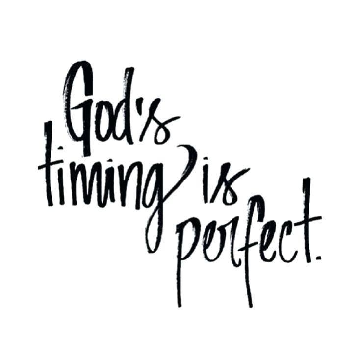 God's Timing Is Perfect Mommy to Be Quotes
