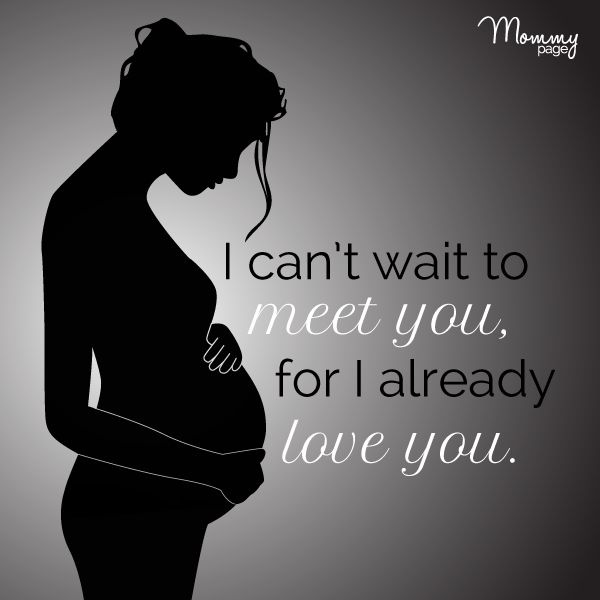 I Can't Wait To Meet Mommy to Be Quotes