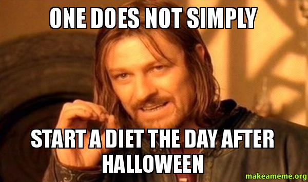 One Does Not Simply Halloween Day Meme
