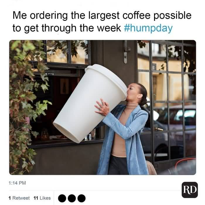 Me Ordering The Largest Coffee