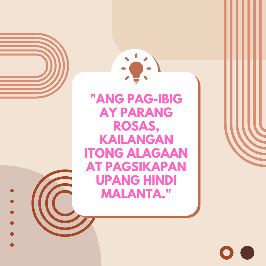 Ang Pag Igig Ay Parang Tagalog Love Quotes