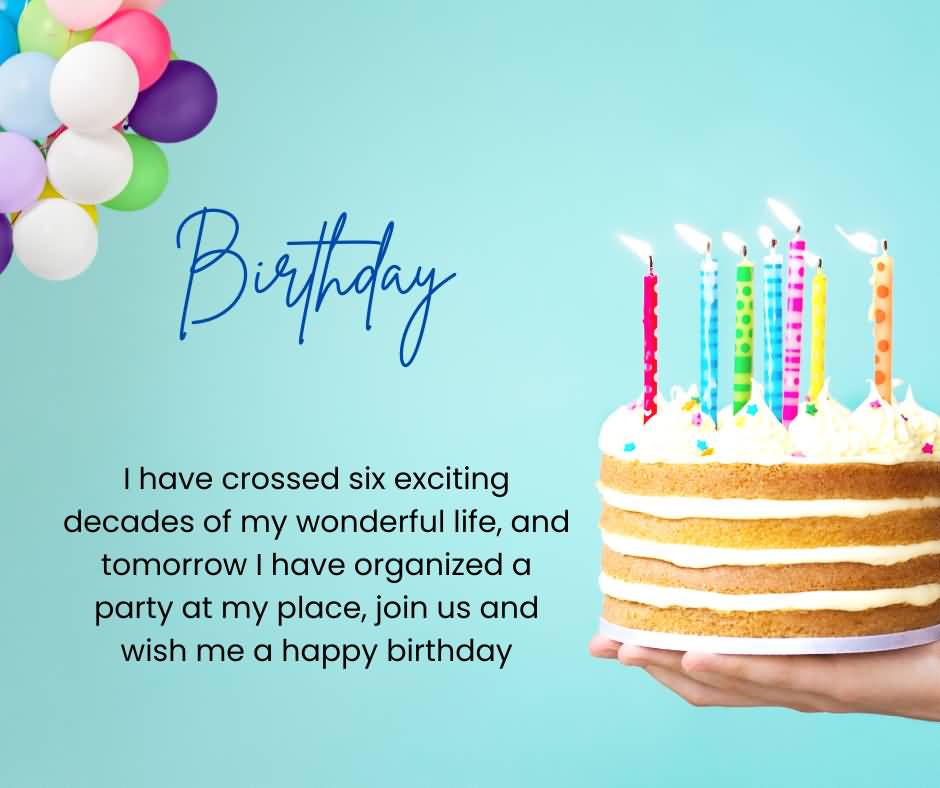 60th Birthday Invitation Wording Images & Greetings