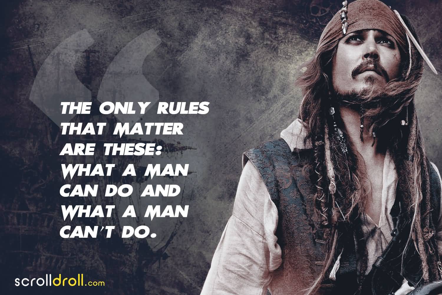 The Only Rules That Jack Sparrow