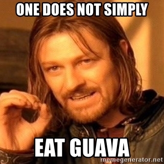 One Does Not Simply Guava Meme