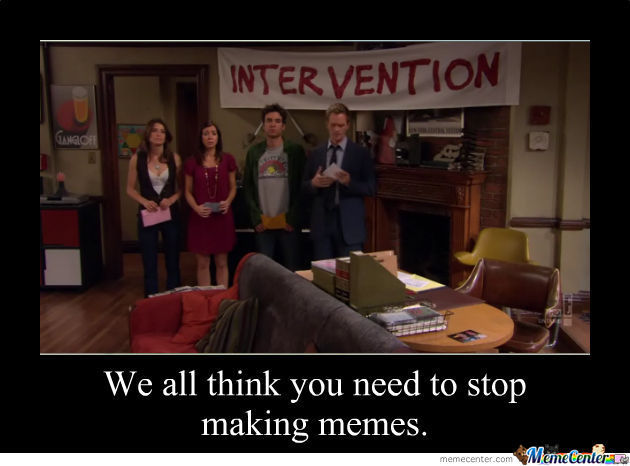 We All Think Intervention Meme