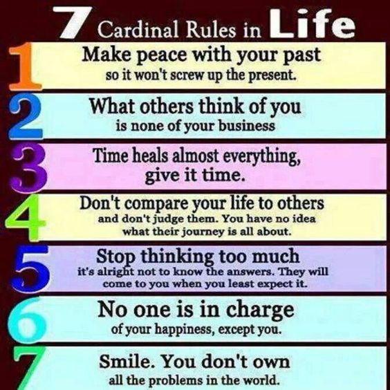 7 Rules Of Life Quote 05