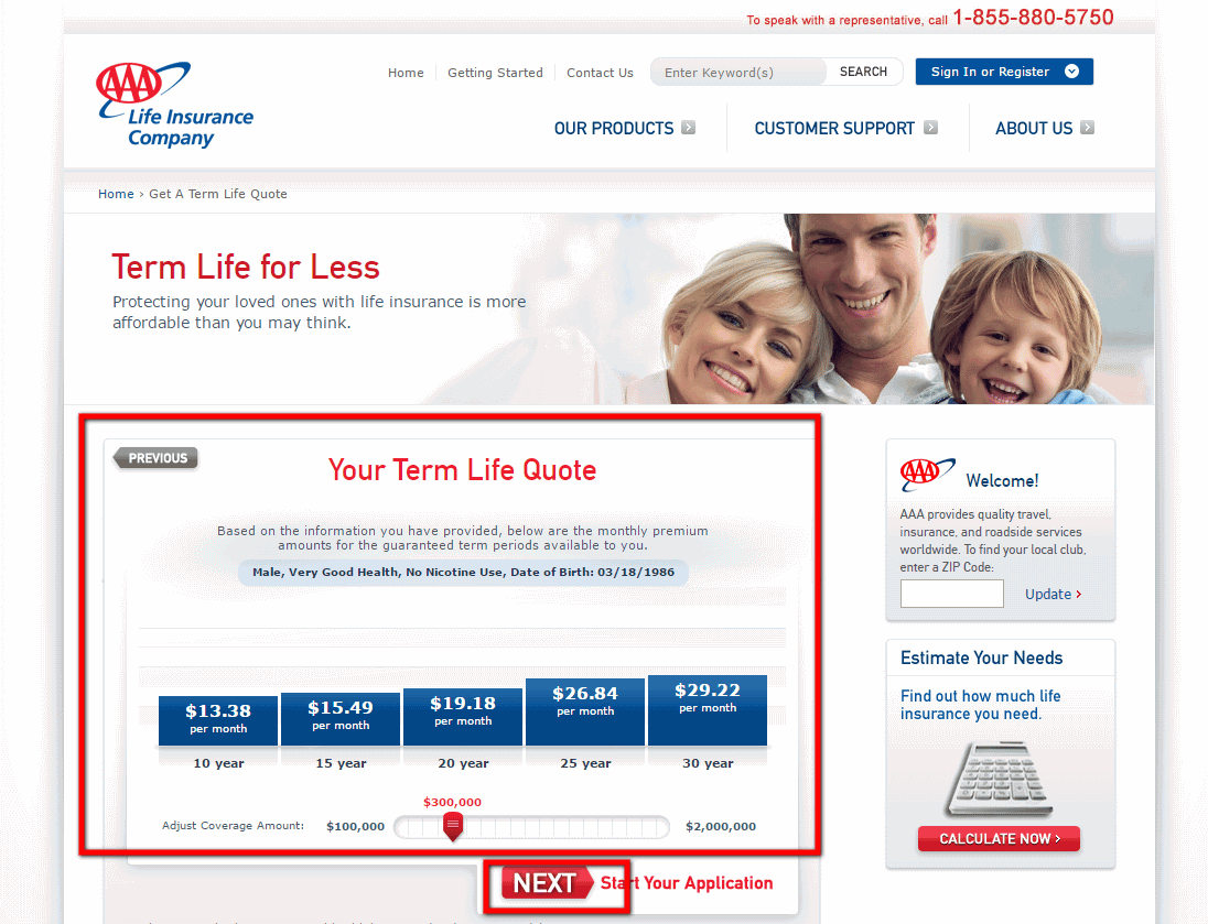Aaa Life Insurance Quote 17