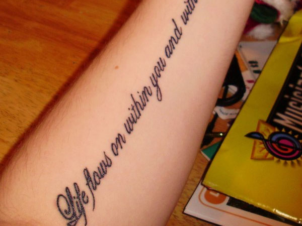 Best Tattoo Quotes About Life 08