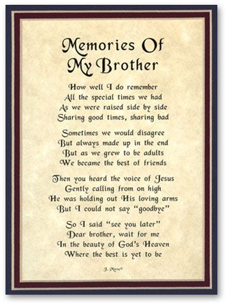 Birthday Quotes For Brother In Heaven Meme Image 04