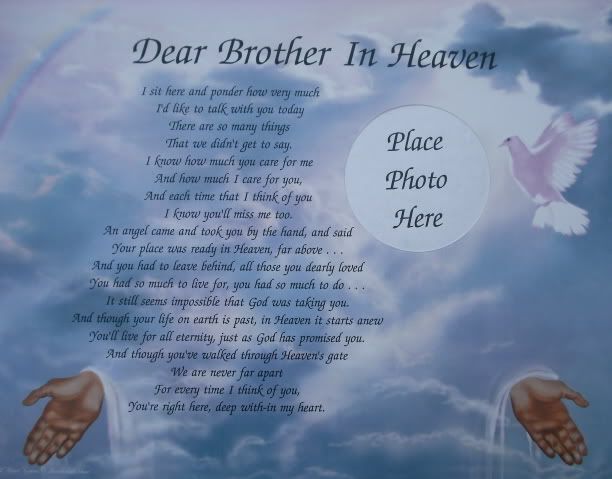 Birthday Quotes For Brother In Heaven Meme Image 05