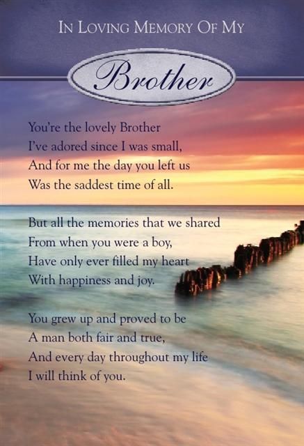 Birthday Quotes For Brother In Heaven Meme Image 06