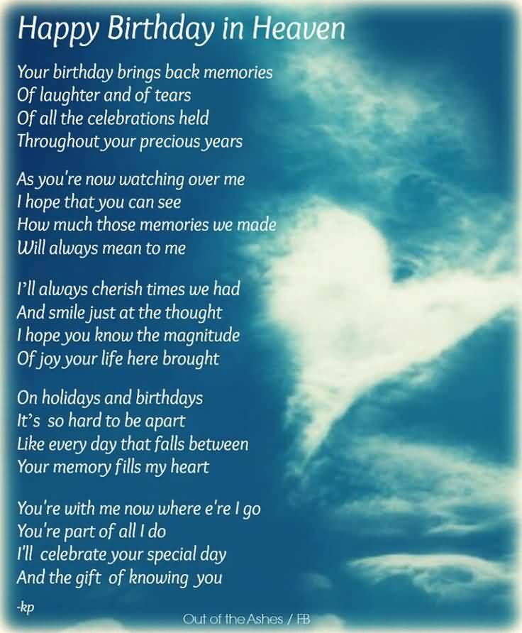 Birthday Quotes For Brother In Heaven Meme Image 14