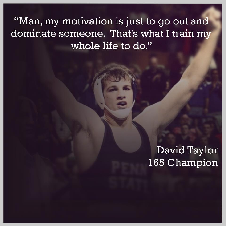 David Taylor Wrestling Quotes Meme Image 09