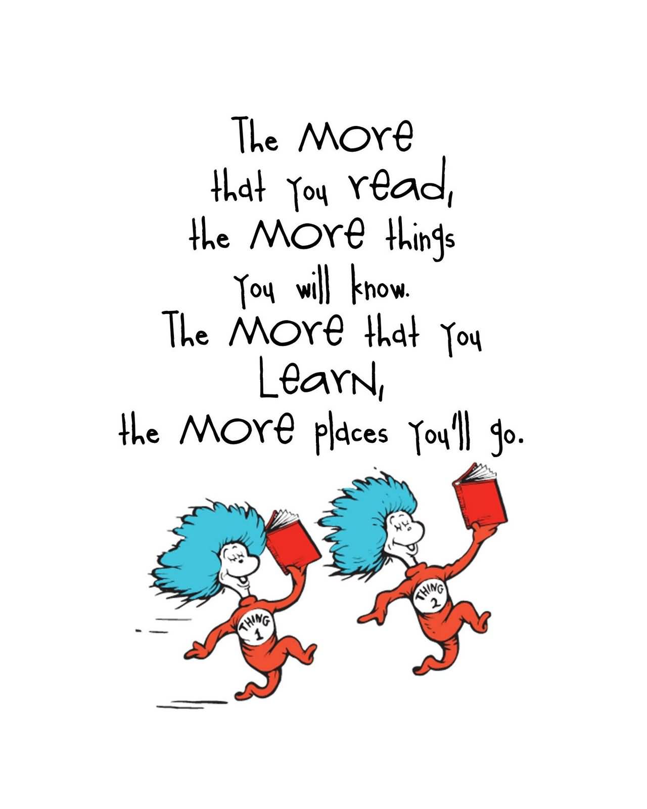 Dr Seuss Thing 1 And Thing 2 Quotes Meme Image 14