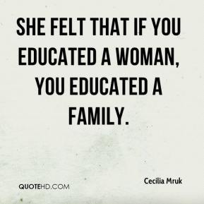 Educated Woman Quotes Meme Image 01