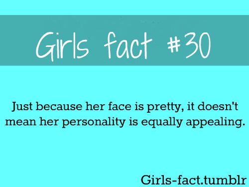 Facts About Girls Quotes Meme Image 05