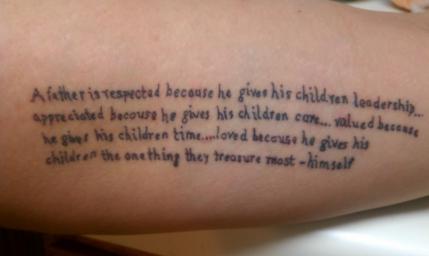 Father And Son Quotes For Tattoos Meme Image 02