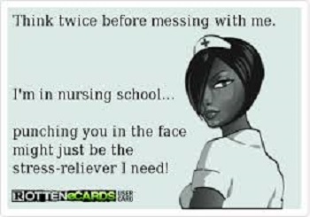 Funny Nursing School Quotes Meme Image 09