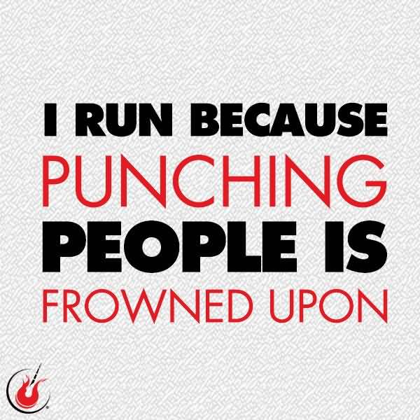 Funny Running Quotes Meme Image 17
