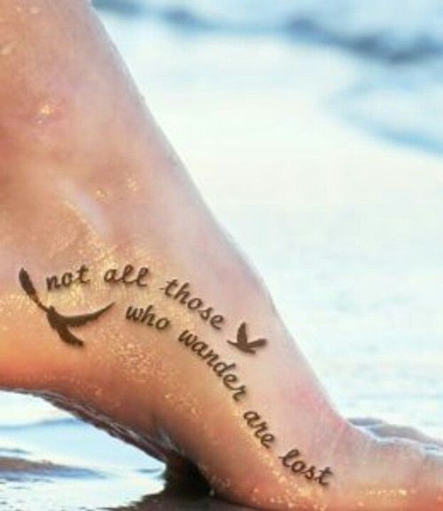 Good Quotes For Foot Tattoos Meme Image 03