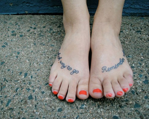Good Quotes For Foot Tattoos Meme Image 10