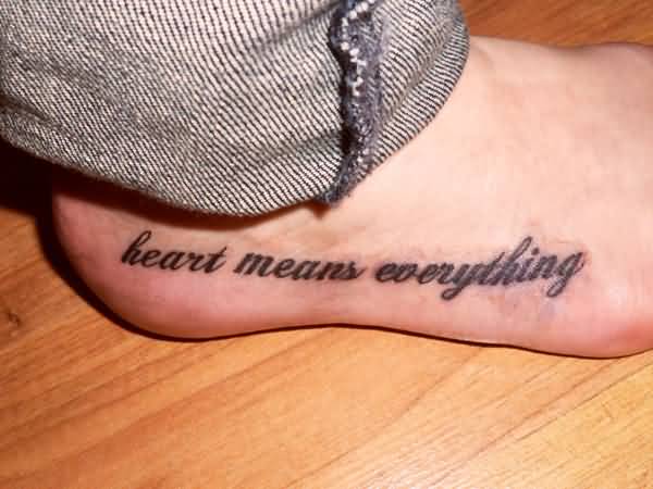 Good Quotes For Foot Tattoos Meme Image 12