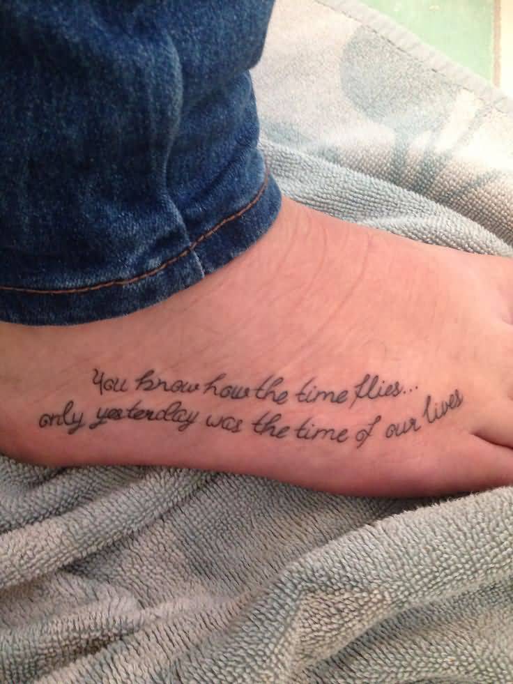 Good Quotes For Foot Tattoos Meme Image 15
